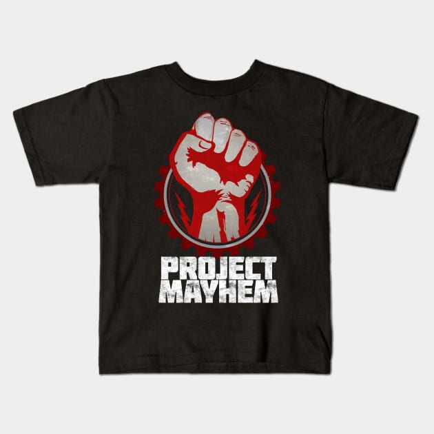 Project Mayhem Kids T-Shirt by HellwoodOutfitters